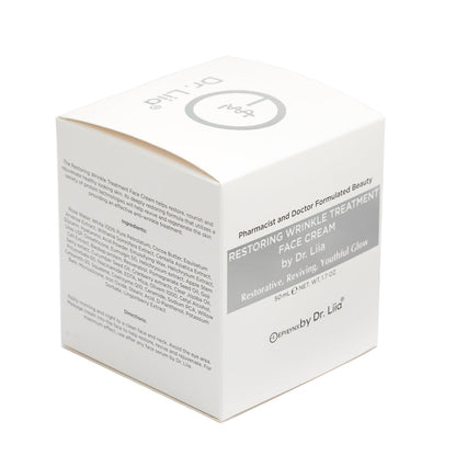 Restoring Wrinkle Treatment Face Cream – Vegan, Hypoallergenic, Gluten-Free Anti-Aging Formula - Trending Wellness Store