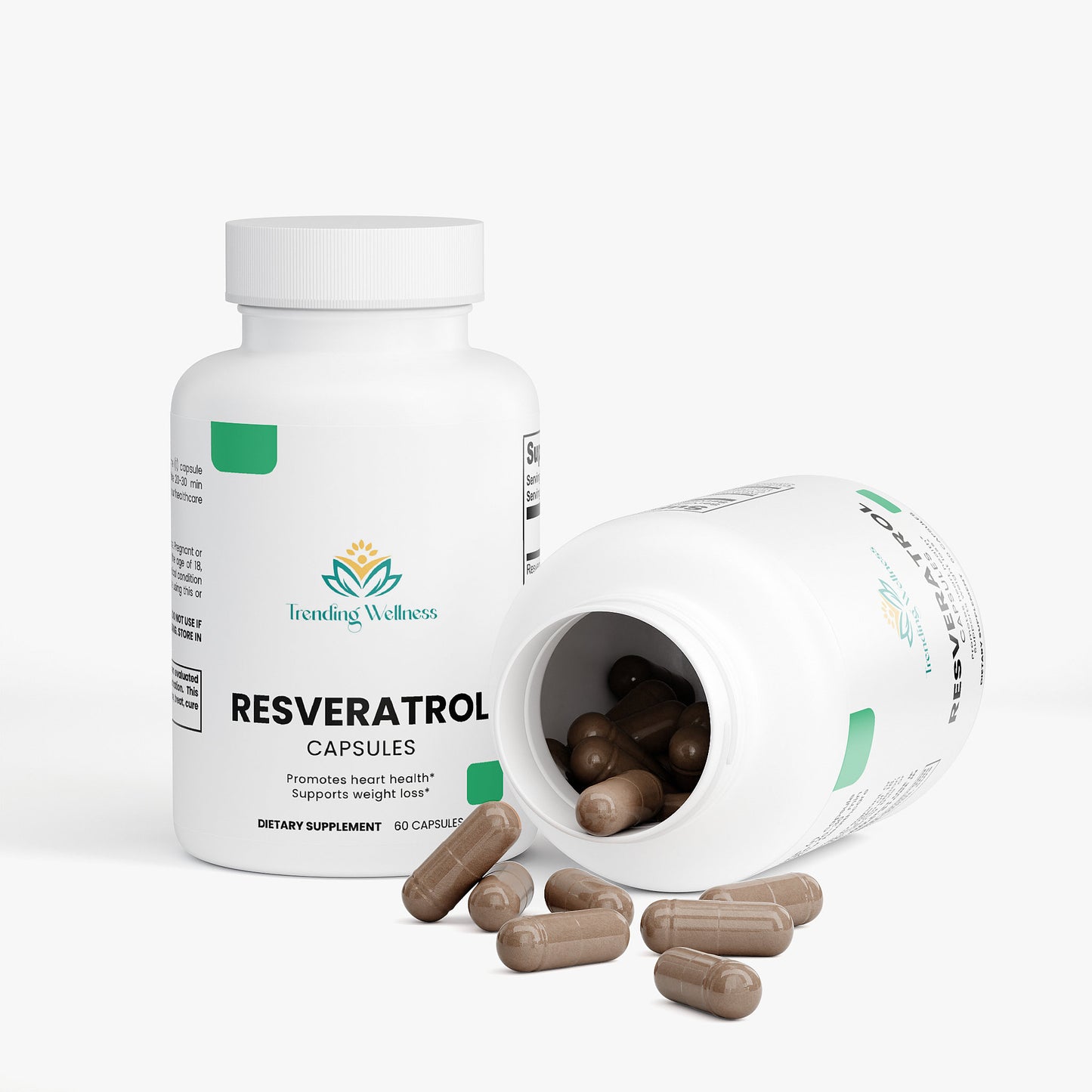 Resveratrol 50% 600mg - Trending Wellness Store