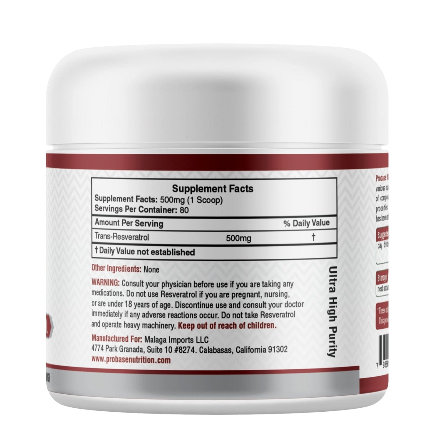 Resveratrol Supplement (Powder) - Trending Wellness Store