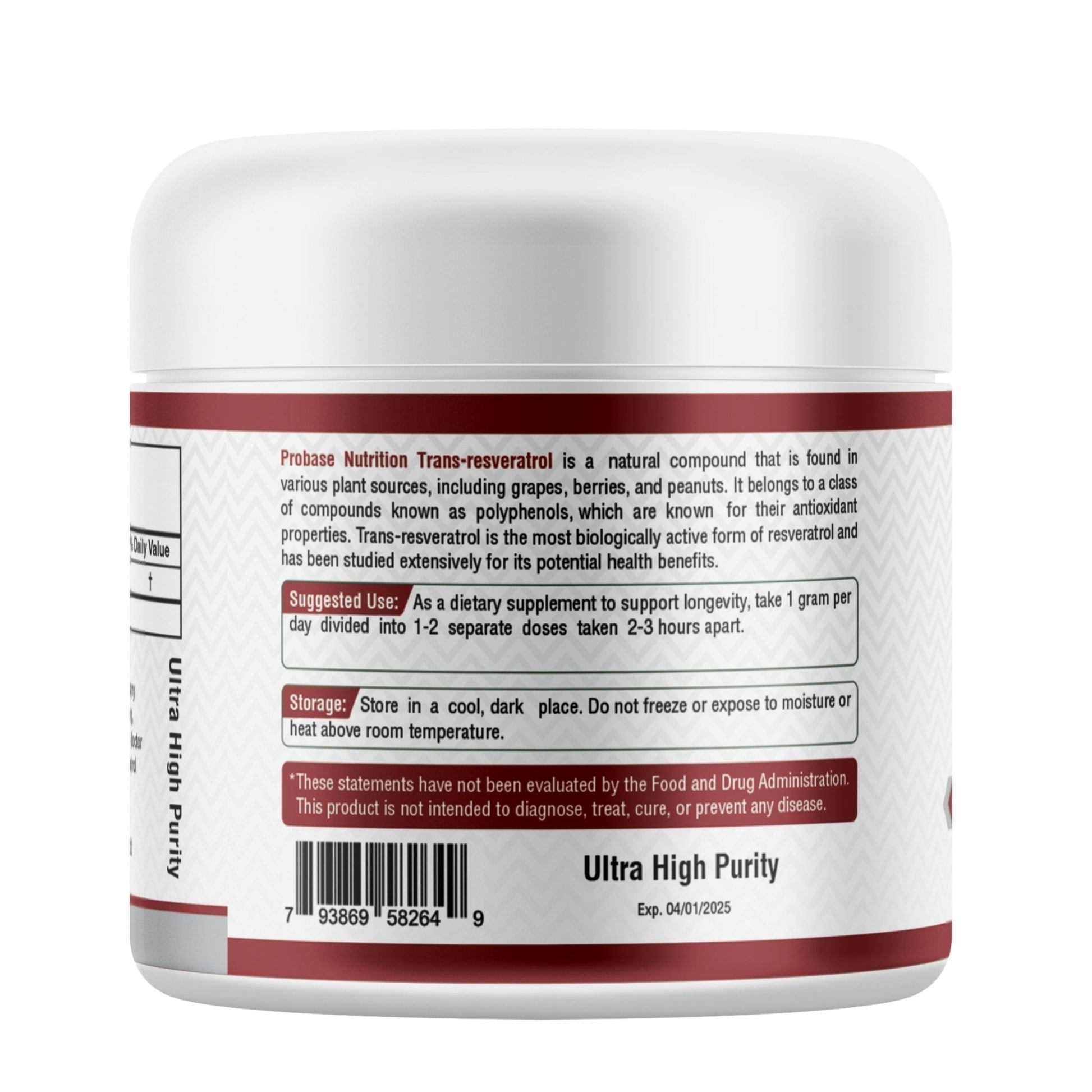 Resveratrol Supplement (Powder) - Trending Wellness Store