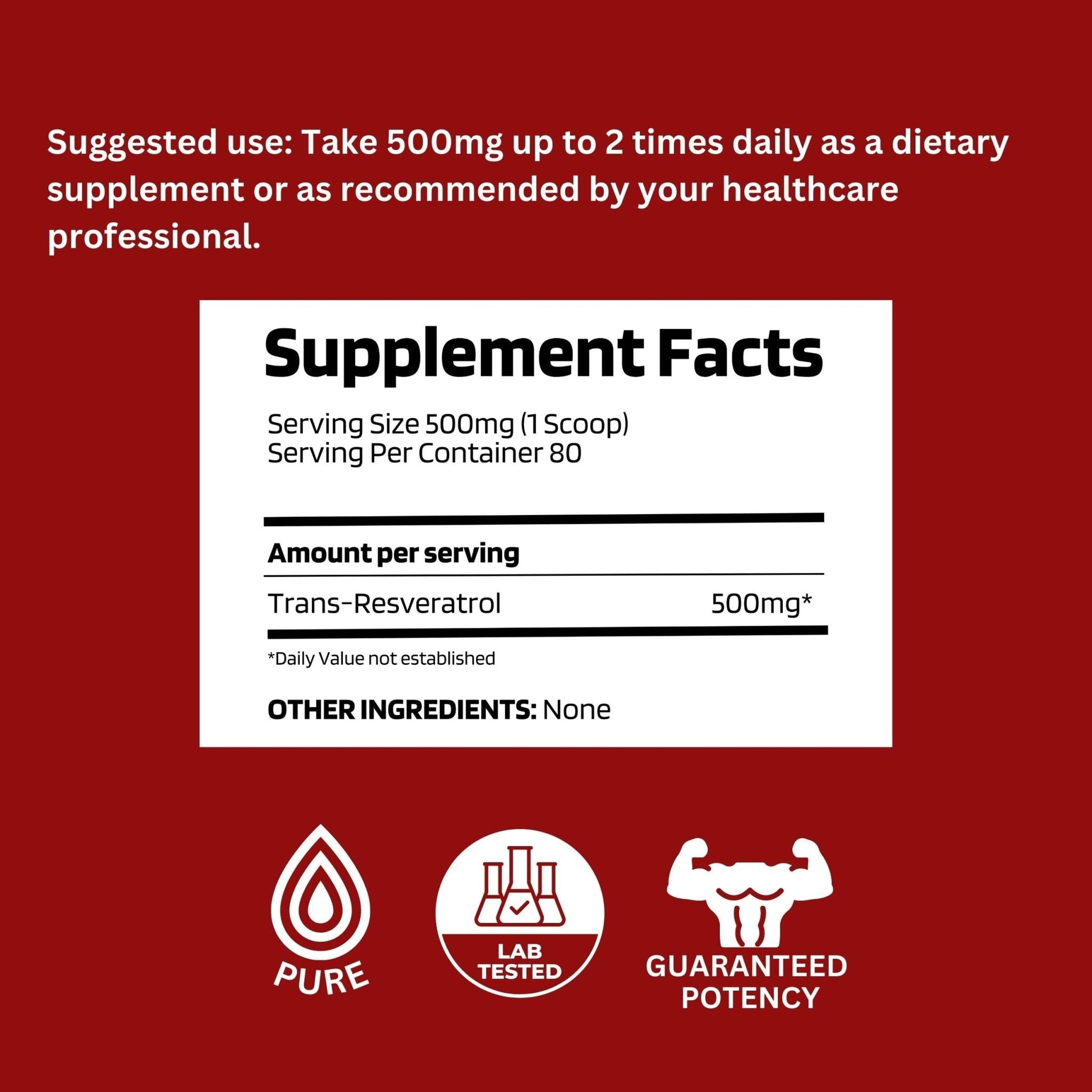 Resveratrol Supplement (Powder) - Trending Wellness Store