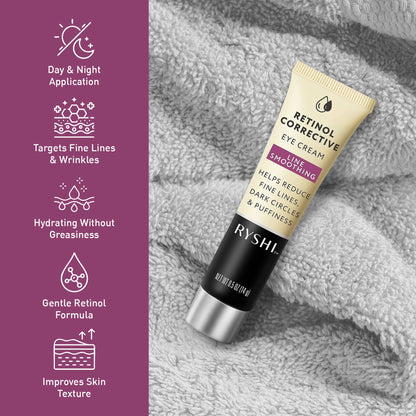 Retinol Corrective Eye Cream – Smooth, Brighten & Refresh Your Eyes - Trending Wellness Store