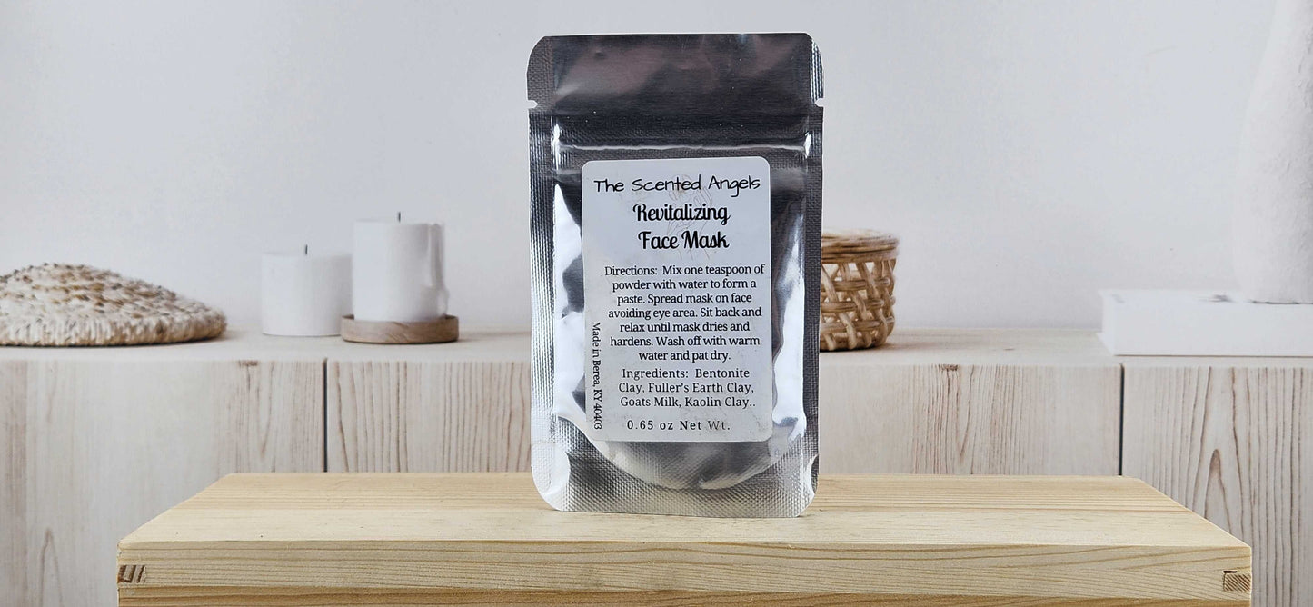 Revitalizing Face Mask - Made with all-natural clays - Trending Wellness Store
