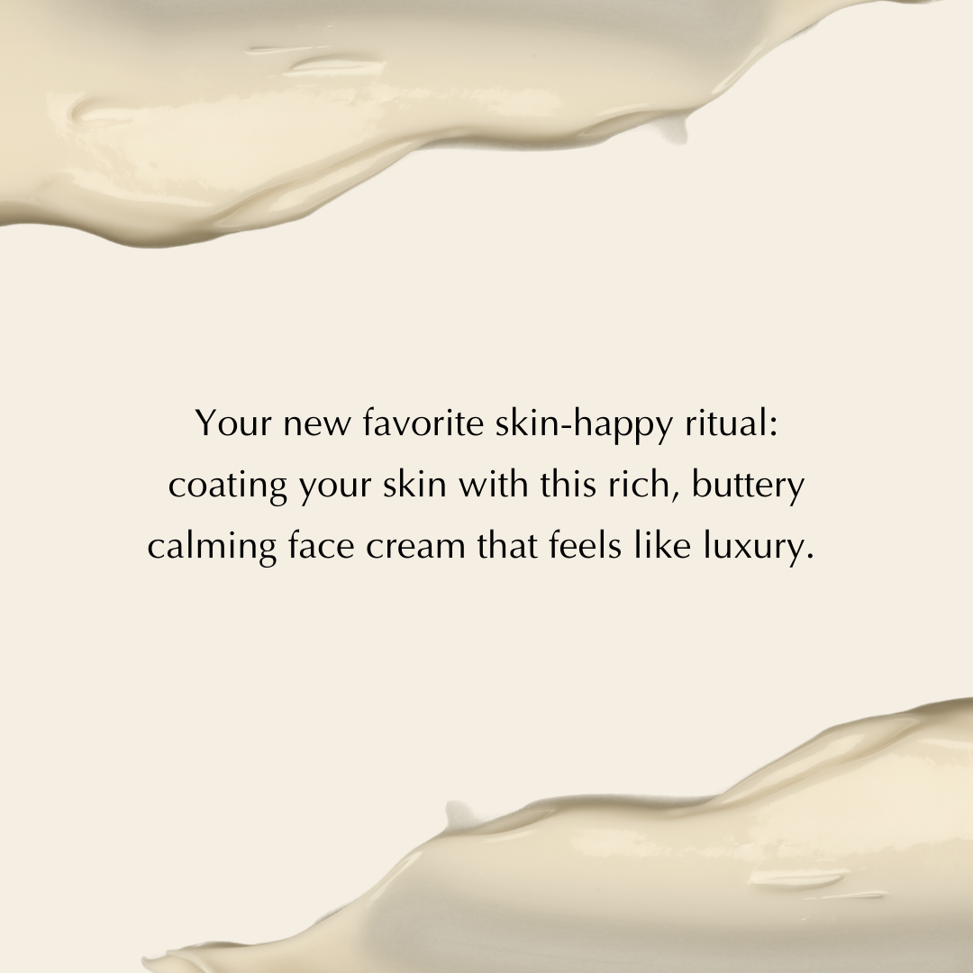 Rich Calming Cream for Dry, Stressed & Sensitive Skin - Vegan, Gluten-Free, Ultra-Hydrating - Trending Wellness Store