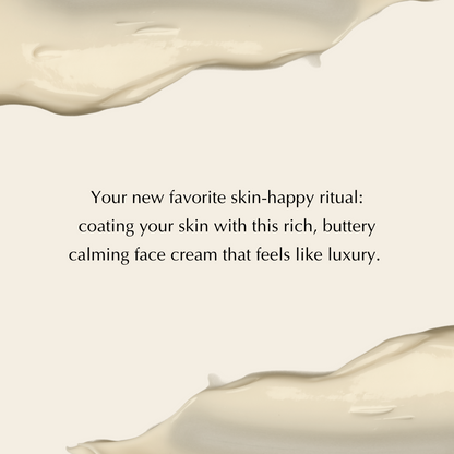 Rich Calming Cream for Dry, Stressed & Sensitive Skin - Vegan, Gluten-Free, Ultra-Hydrating - Trending Wellness Store
