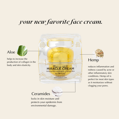 Rich Calming Cream for Dry, Stressed & Sensitive Skin - Vegan, Gluten-Free, Ultra-Hydrating - Trending Wellness Store