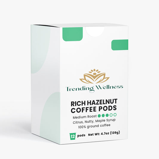 Rich Hazelnut Coffee Pods (Medium Roast) - Trending Wellness Store