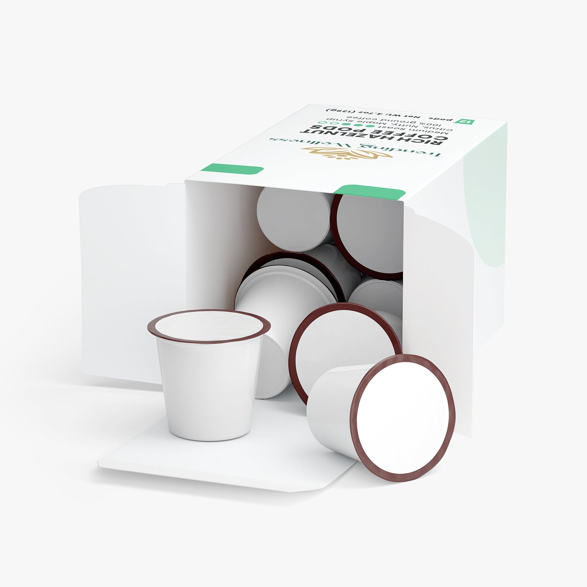 Rich Hazelnut Coffee Pods (Medium Roast) - Trending Wellness Store