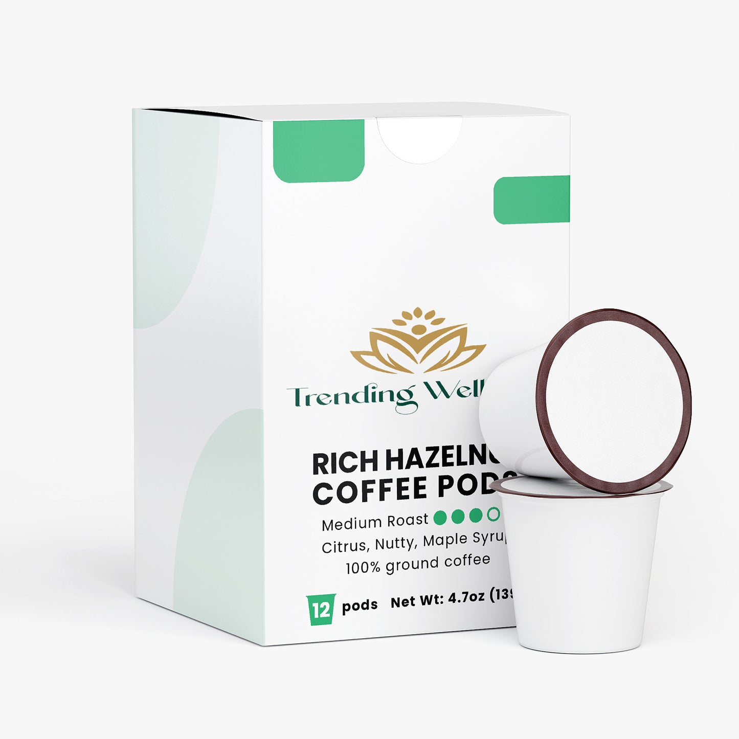 Rich Hazelnut Coffee Pods (Medium Roast) - Trending Wellness Store