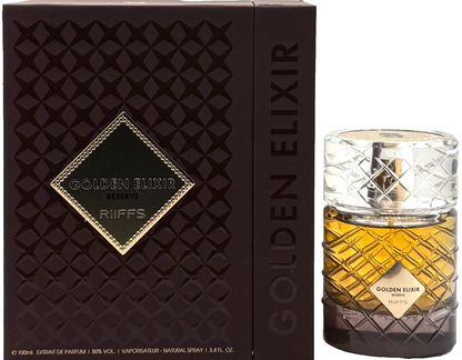 Riiffs Golden Elixir Reserve Eau De Parfum Luxury Perfume Unisex - Trending Wellness Store