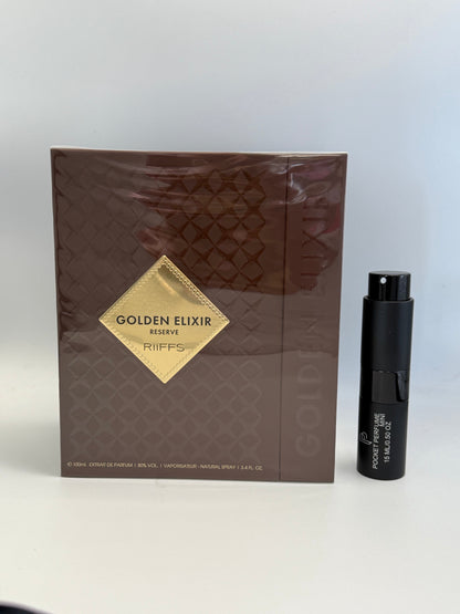 Riiffs Golden Elixir Reserve Eau De Parfum Luxury Perfume Unisex - Trending Wellness Store