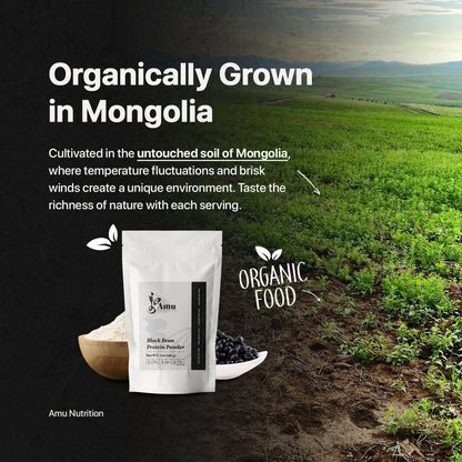 Roasted Black Bean Powder – 198 g- Gluten-Free, High in Protein, Traditionally Used for Hair Health, Kidney Support, Energy & Stamina - Trending Wellness Store