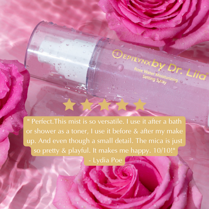 Rosewater Facial Toner - Hydrates, Tones and Minimizes Pores - Trending Wellness Store