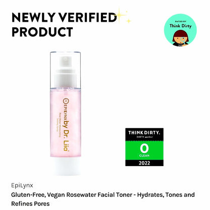 Rosewater Facial Toner - Hydrates, Tones and Minimizes Pores - Trending Wellness Store