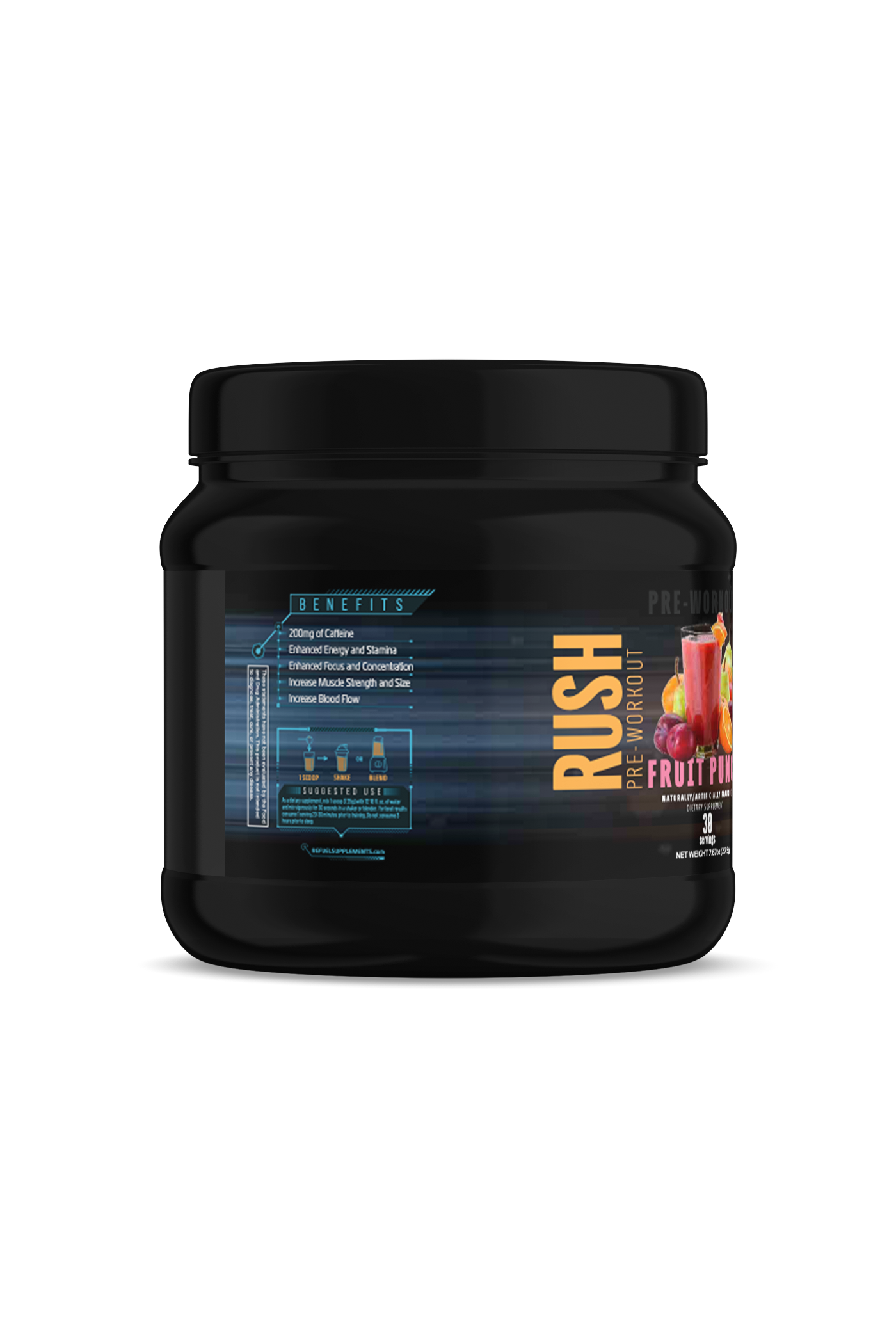 Rush Pre-Workout | 218g - Trending Wellness Store