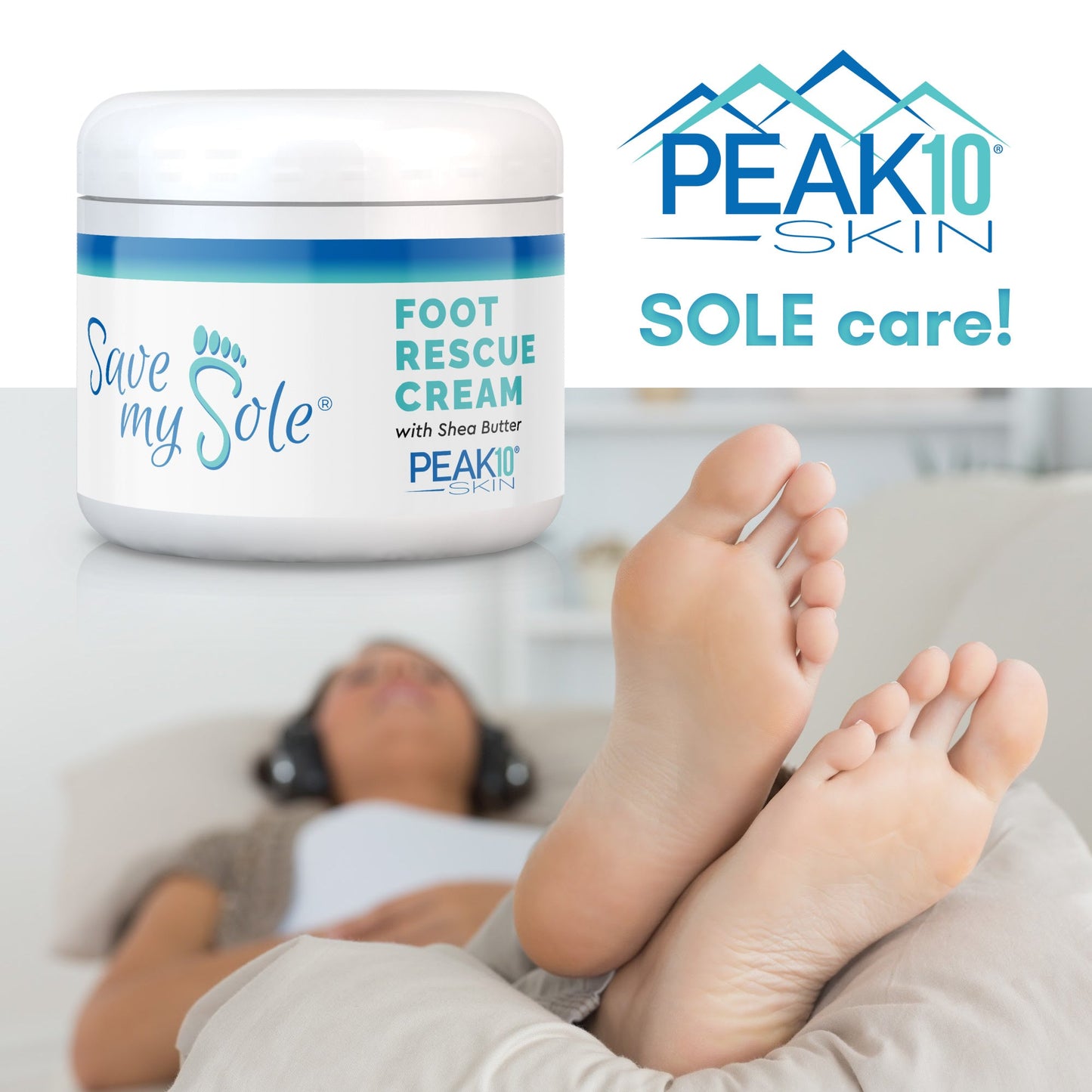 SAVE MY SOLE® foot cream w/Shea Butter 4.2 oz - Trending Wellness Store