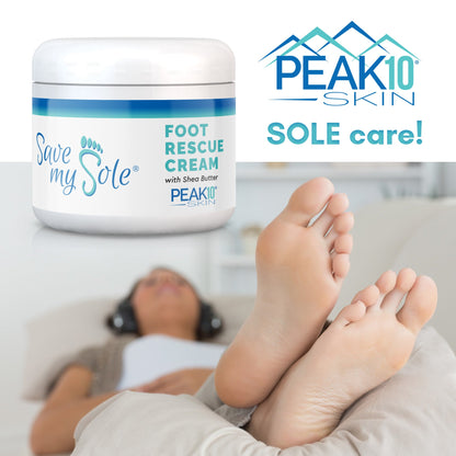 SAVE MY SOLE® foot cream w/Shea Butter 4.2 oz - Trending Wellness Store