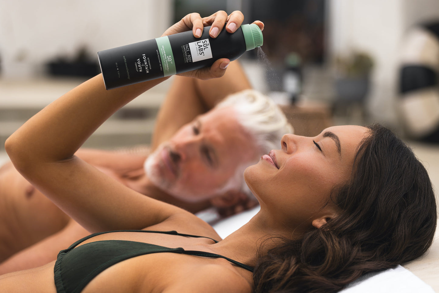 SOL LABS® Natural Mineral SPF 50 Sheer Mist - Broad Spectrum UVA/UVB Protection & Hydrating Formula - Trending Wellness Store