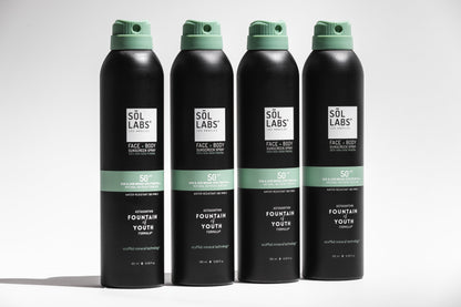 SOL LABS® Natural Mineral SPF 50 Sheer Mist - Broad Spectrum UVA/UVB Protection & Hydrating Formula - Trending Wellness Store