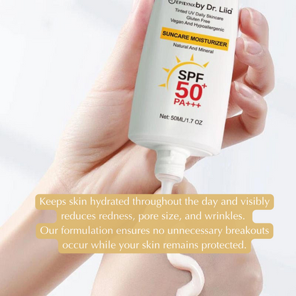 Illuminating Mineral Moisturizing Suncare SPF 50 - Trending Wellness Store