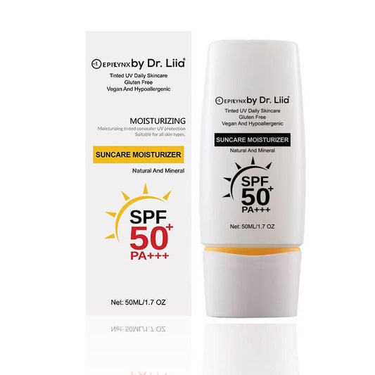 SPF 50 Mineral Moisturizer – Hydrating, Vegan & Sensitive-Skin Friendly - Trending Wellness Store