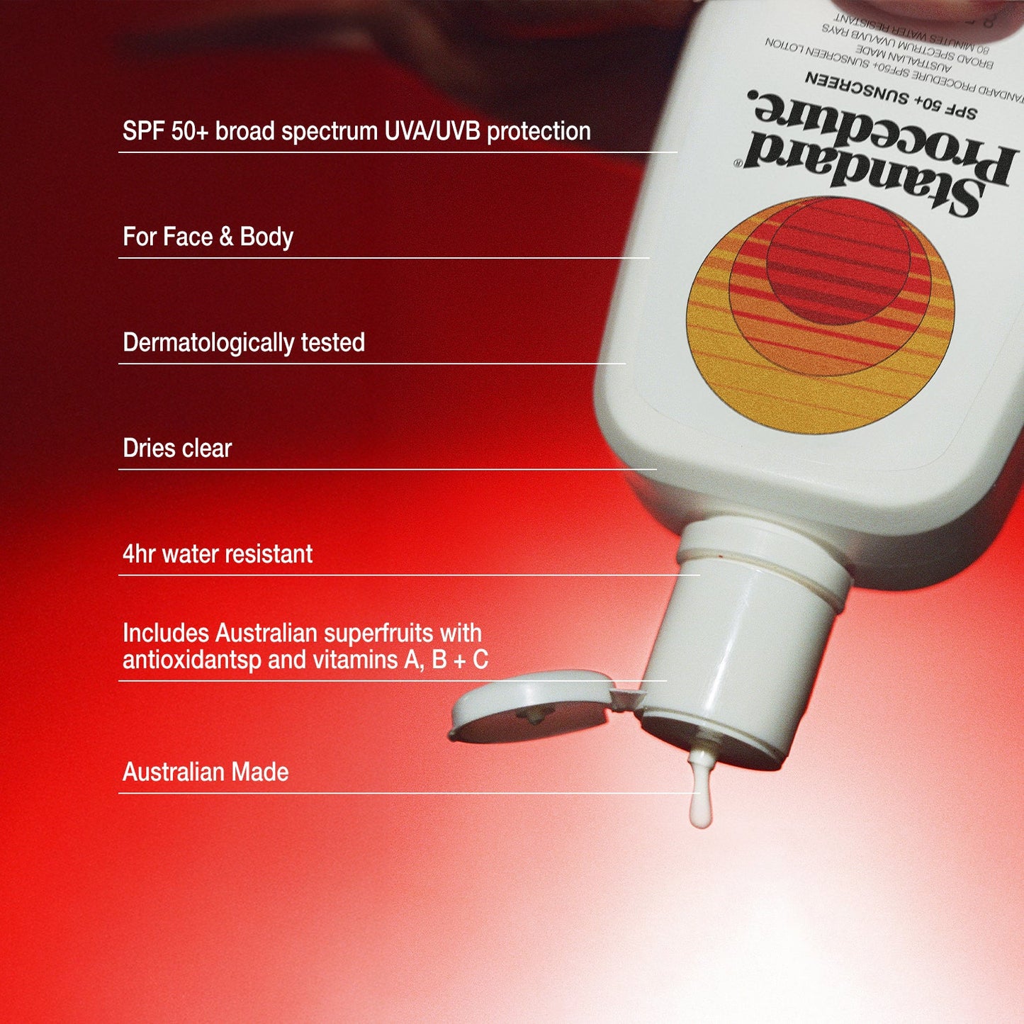 SPF 50+ SUNSCREEN 250ml - Trending Wellness Store