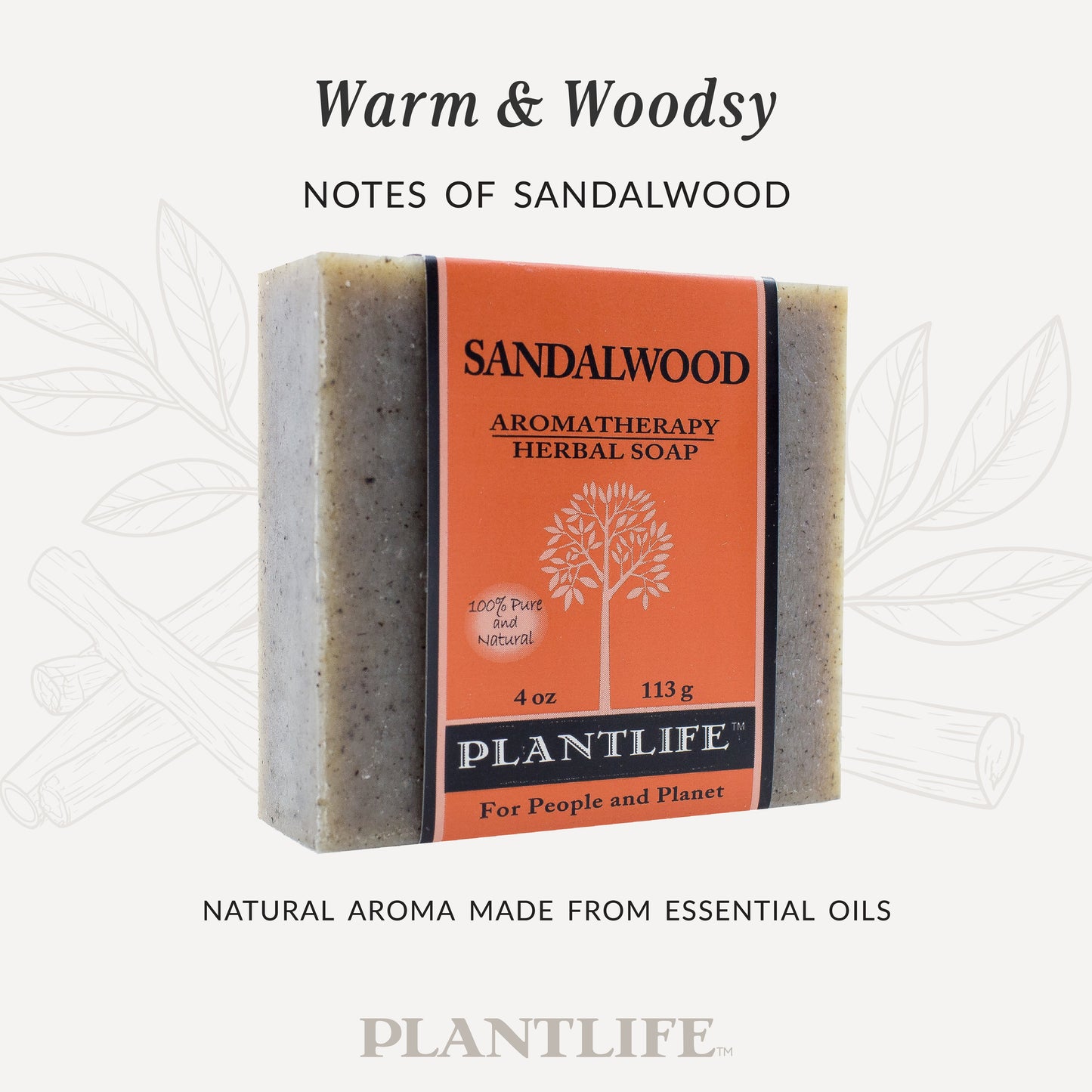 Sandalwood Bar Soap - Trending Wellness Store