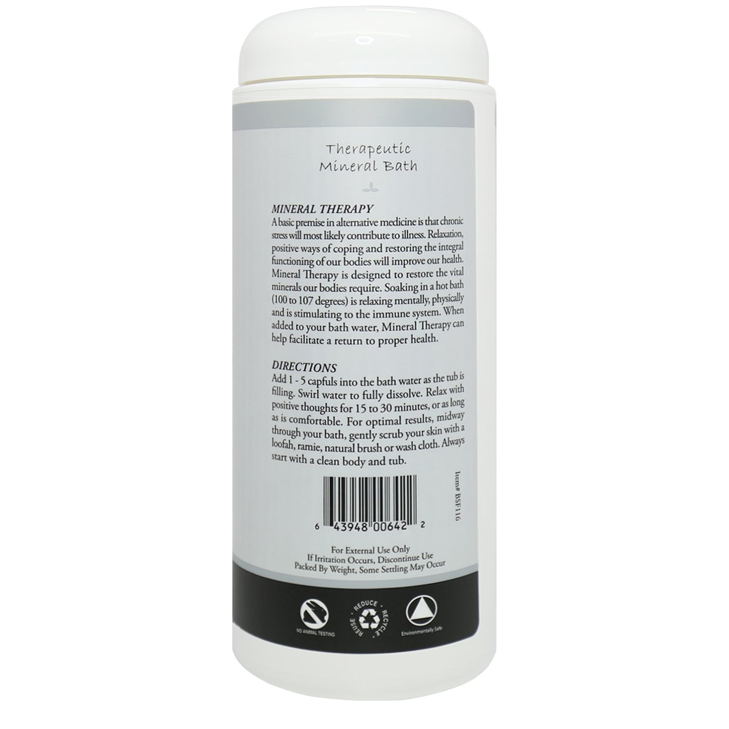 Scent Free Bath Salt 16oz - Trending Wellness Store