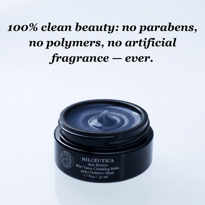 Sea Breeze Probiotic Blue Tansy Cleansing Balm + Hydration Mask - Trending Wellness Store