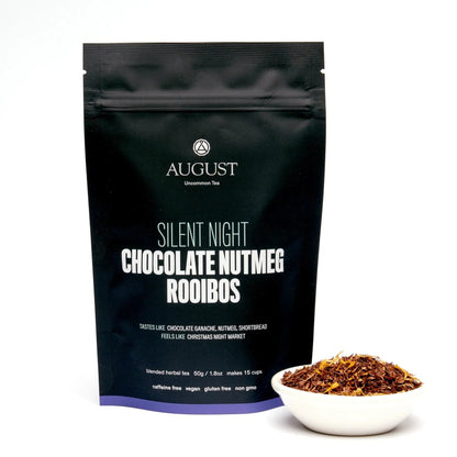Silent Night - Chocolate Nutmeg Rooibos (Caffeine Free) - Trending Wellness Store