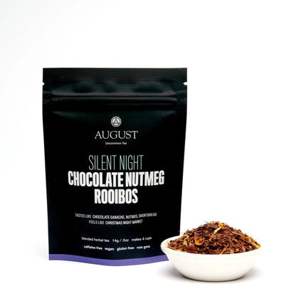 Silent Night - Chocolate Nutmeg Rooibos (Caffeine Free) - Trending Wellness Store