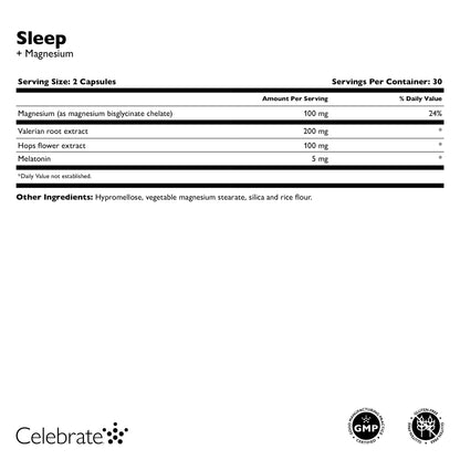 Sleep + Magnesium Capsule - Trending Wellness Store