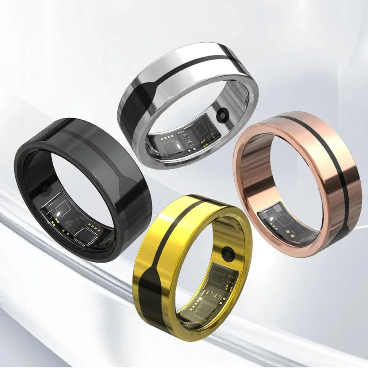 Smart Waterproof Bluetooth Sports Health Ring - Trending Wellness Store