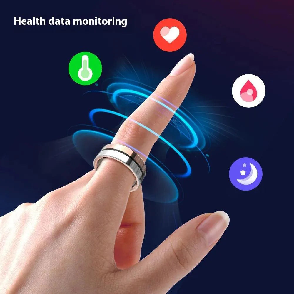 Smart Waterproof Bluetooth Sports Health Ring - Trending Wellness Store