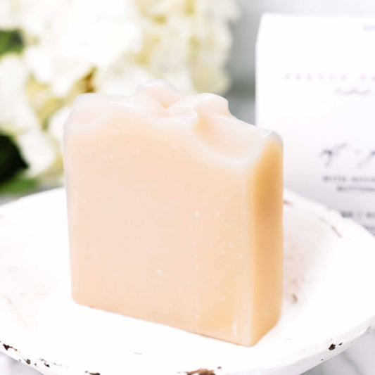 Soft + Gentle Buttermilk Soap Made for Sensitive Skin Fragrance Free Handmade Tallow and Goat Milk Soap Bar - Trending Wellness Store