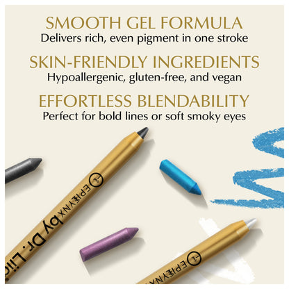 Soft-Glide Kajal Eyeliner Pen – Smudge-Resistant, Comfortable Wear for Sensitive Eyes - Trending Wellness Store