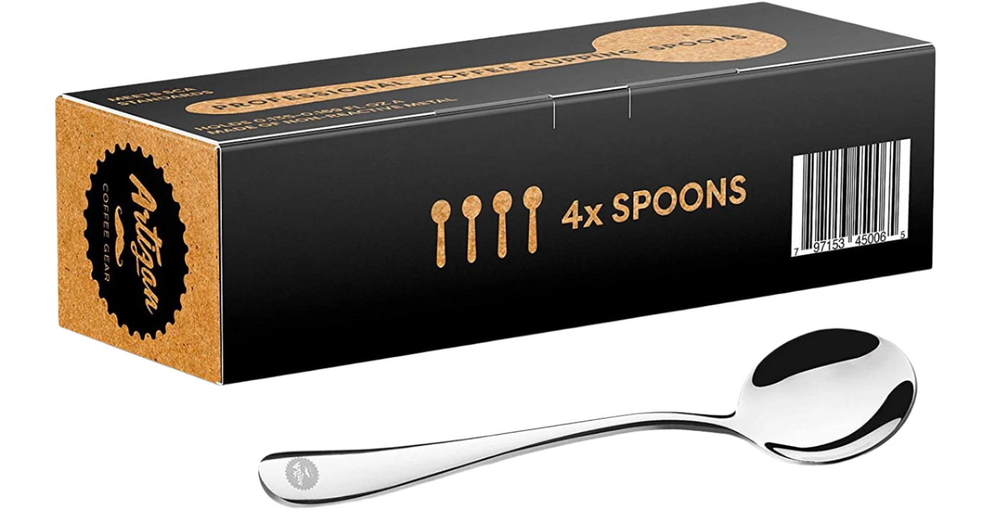 Specialty Coffee Association (SCA) Compliant - Coffee Cupping Spoon - Set of 4 Spoons - Trending Wellness Store