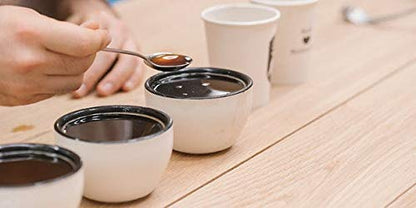 Specialty Coffee Association (SCA) Compliant - Coffee Cupping Spoon - Set of 4 Spoons - Trending Wellness Store