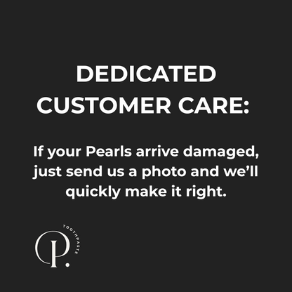 Starter Kit: The Pearl Jar - White Sea Glass & Fluoride Mint Toothpaste Tablets | 62 Tablets | Refill Pouch - Trending Wellness Store