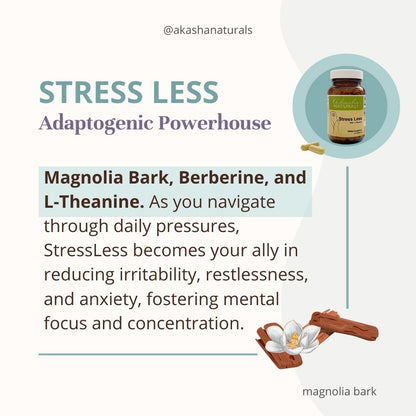 Stress Less - 60 Capsules - Trending Wellness Store