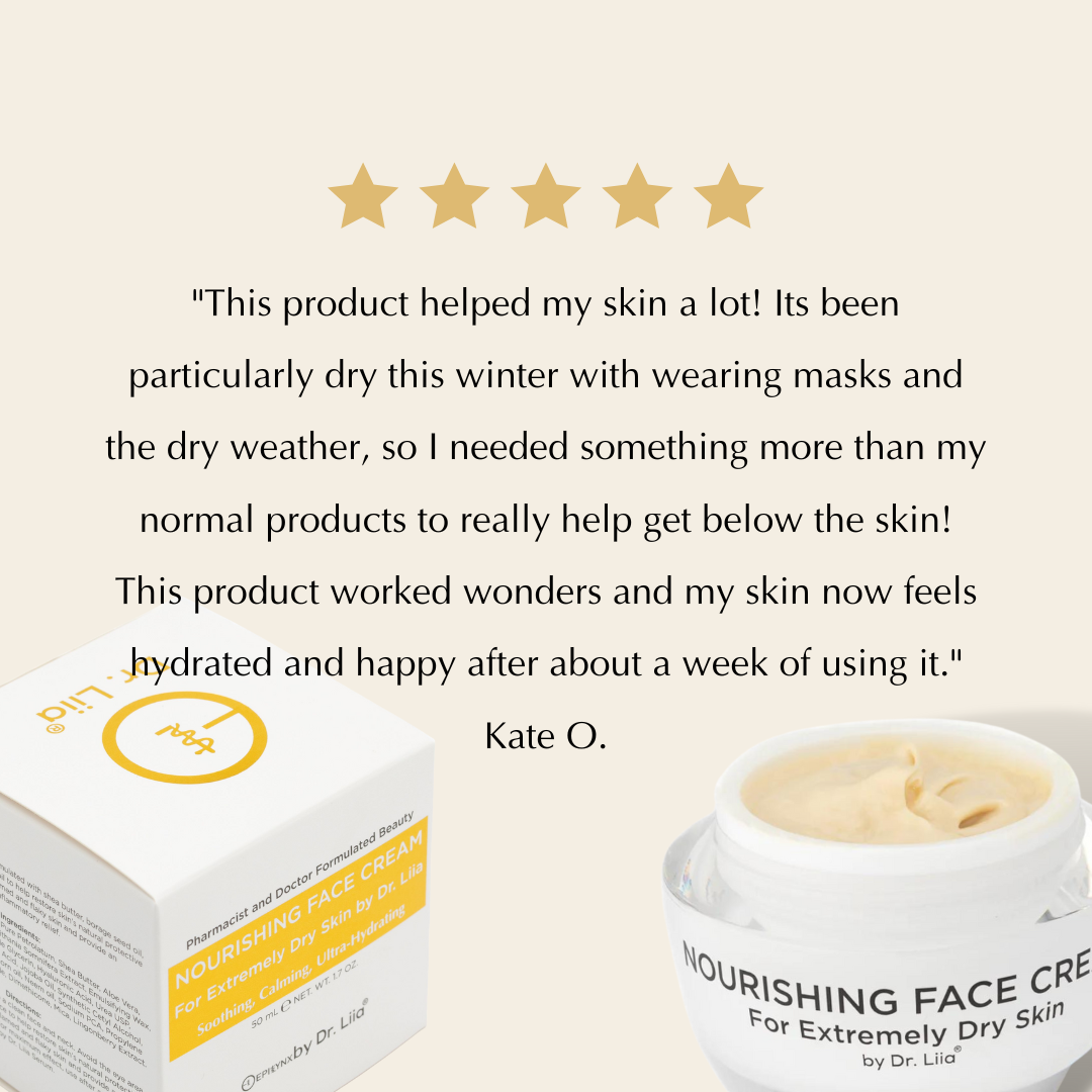 Super Nourishing Calming Face Cream for Extremely Dry & Sensitive Skin – Vegan & Hypoallergenic - Trending Wellness Store