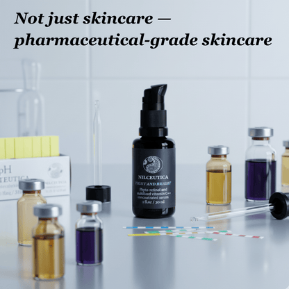 TIGHT AND BRIGHT, an Advanced Gentle Phyto-Retinol and Vitamin C Face Serum, 12 Innovative Technologies, 55% High-Performance Cosmeceuticals - Trending Wellness Store