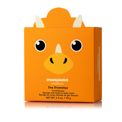 Tina Triceratops | Spongeasaurus Dinosaur Buffer - Trending Wellness Store