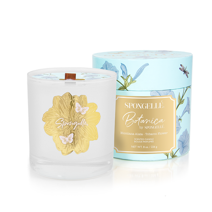 Tobacco Flower Body Buffer & Candle Set - Trending Wellness Store