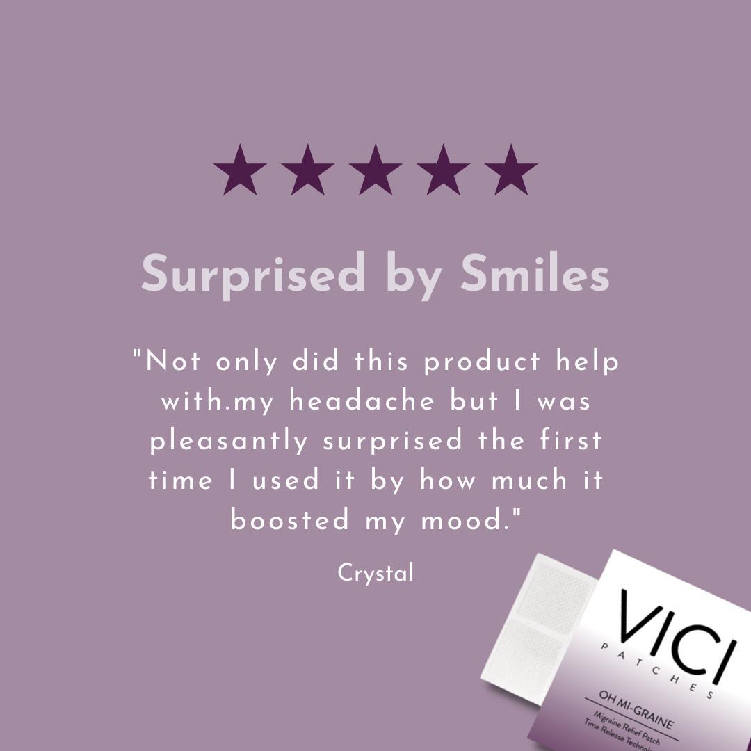 Top Rated! - Oh Mi-Graine Topical Patch by VICI Wellness - Trending Wellness Store