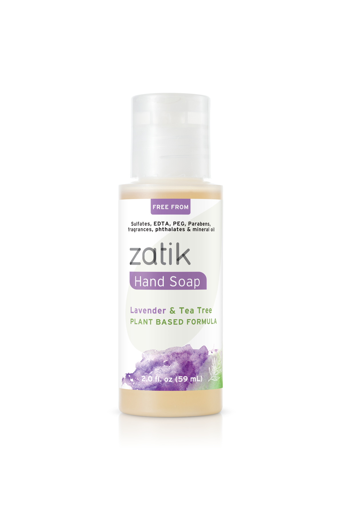 Travel Size Liquid Hand Soap - Lavender & Tea Tree - Trending Wellness Store
