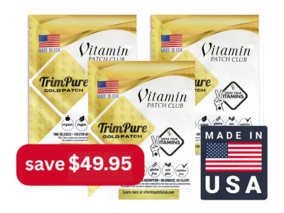 TrimPure Gold Patch E3 - Trending Wellness Store