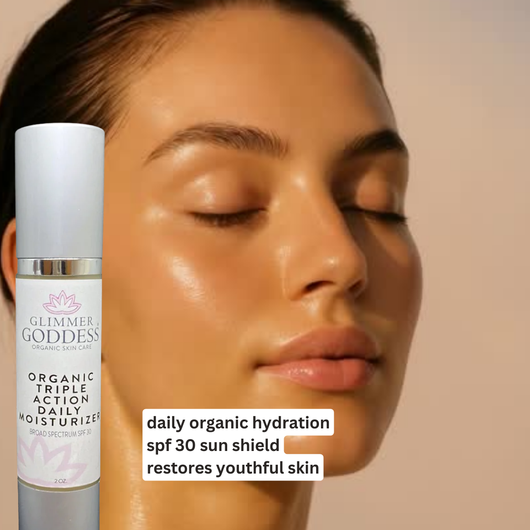 Triple Action Daily Moisturizer – Organic SPF 30 - Trending Wellness Store