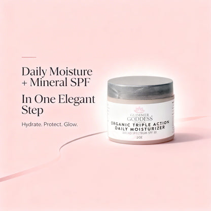 Triple Action Daily Moisturizer – Organic SPF 30 - Trending Wellness Store