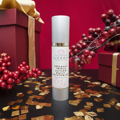 Triple Action Daily Organic Face Moisturizer - Trending Wellness Store